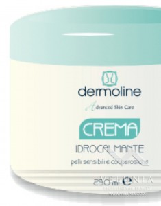 crema viso idrocalmante per pelli sensibili e couperosiche 250ml a solo uso professionale