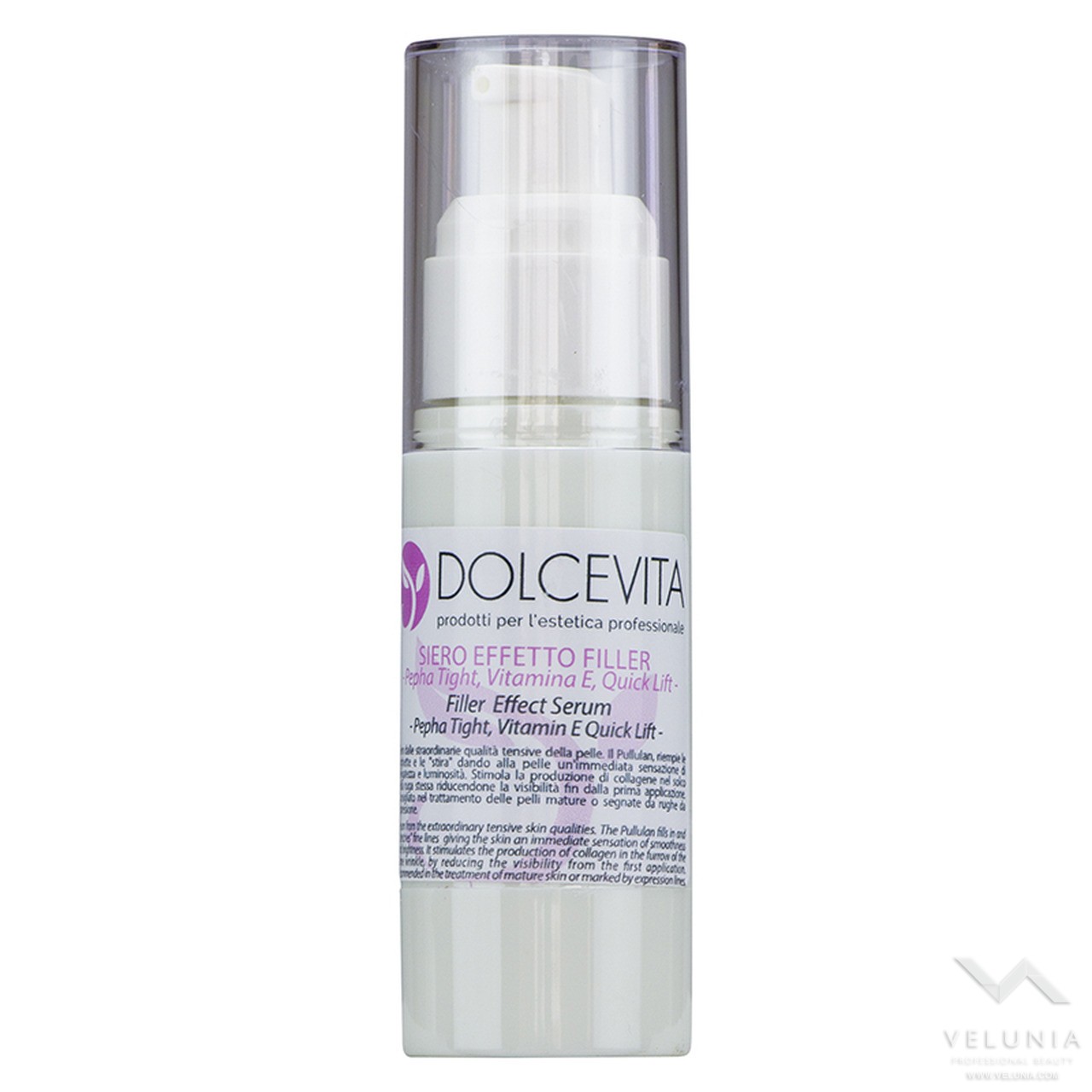 Siero Viso Effetto Filler - DolceVita - Dispenser Airless 30 ml. 1