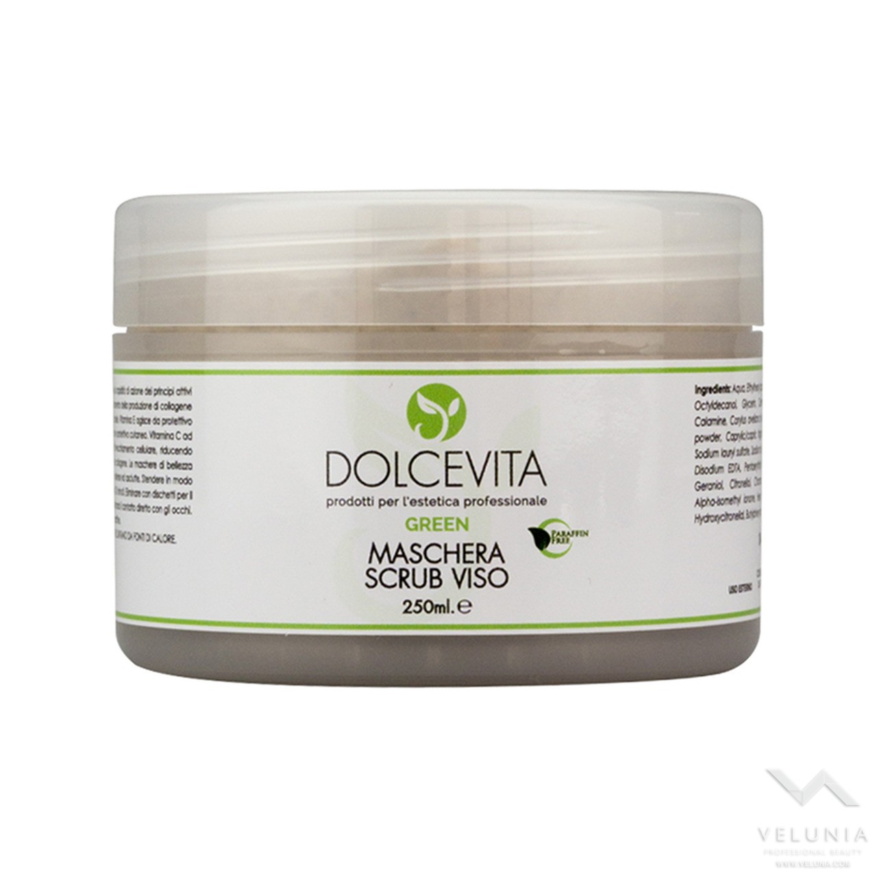 Maschera Scrub Viso - Dolcevita Green - Vaso 250 ml 1