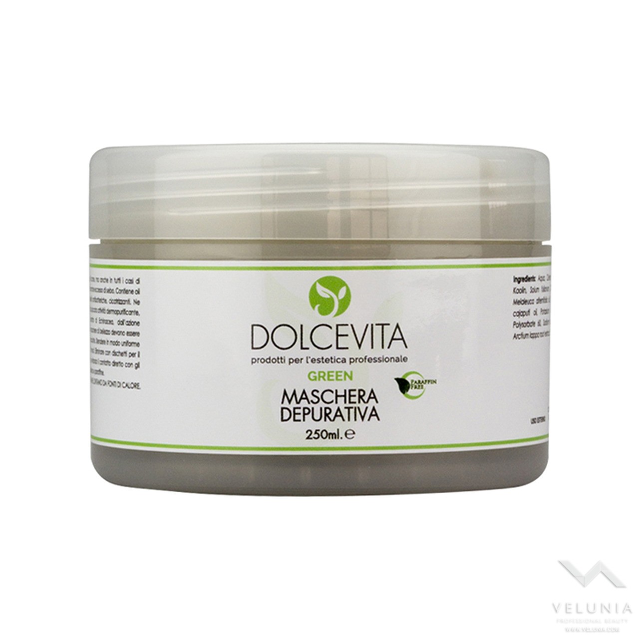 Maschera Viso Depurativa - Dolcevita Green - Vaso 250 ml 1