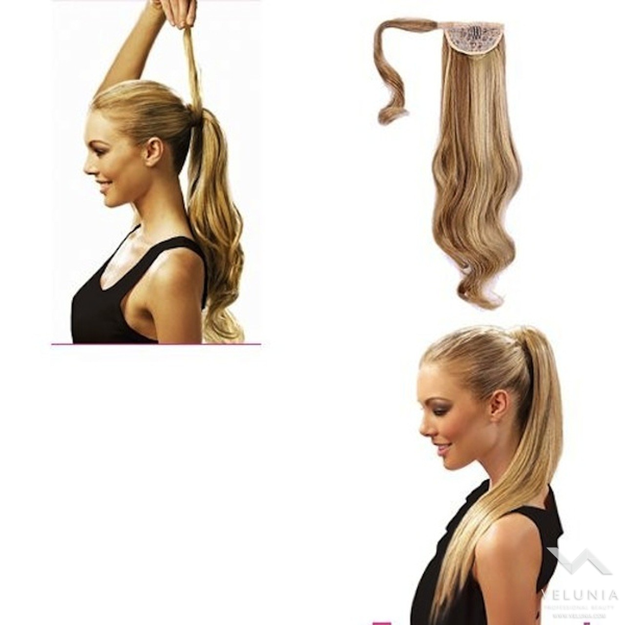 Extension hairband clip-on 2