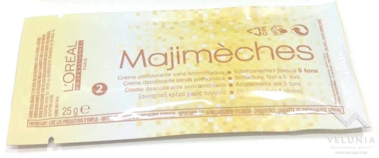 Majimeches crema Decolorante senza ammoniaca bustine conf.6x25g 1