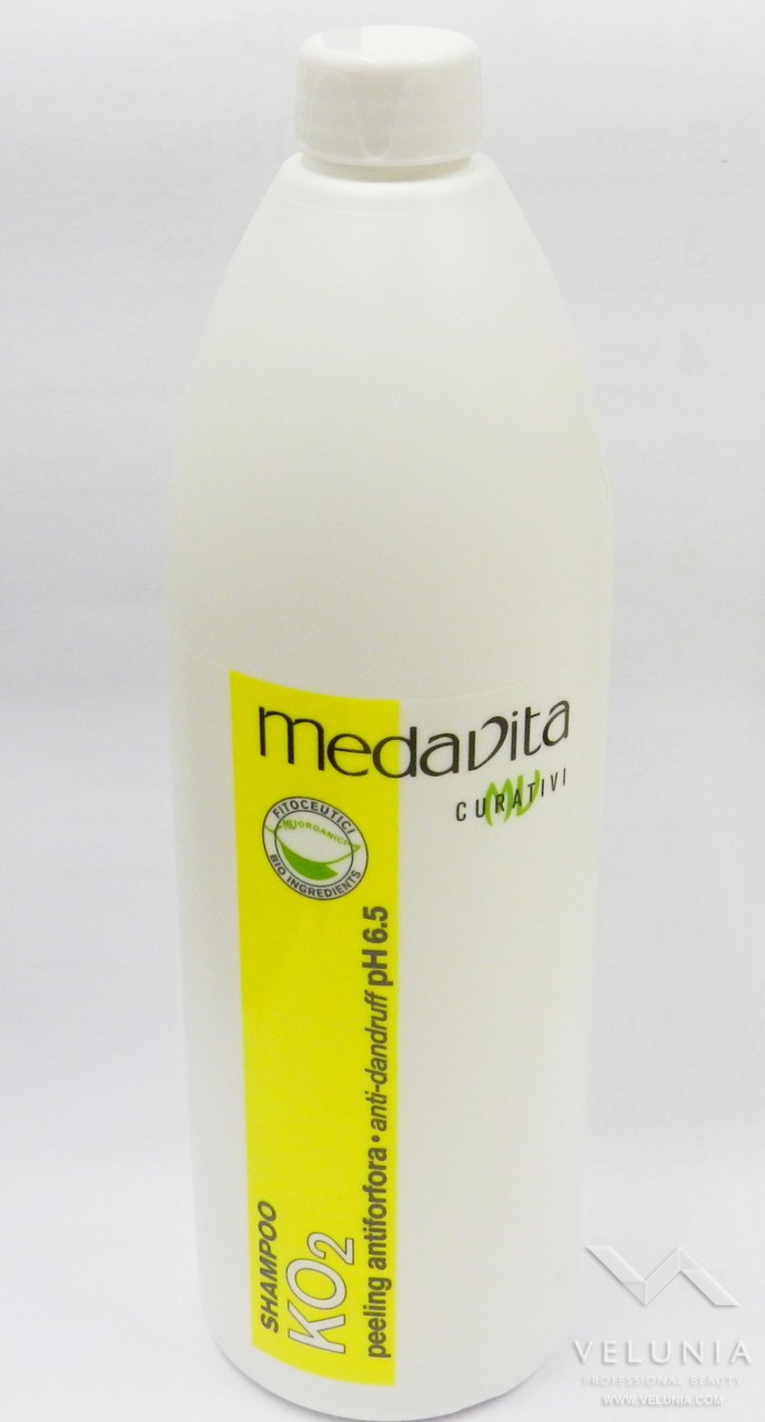 Shampoo peeling antiforfora medavita KO2 da litro 1