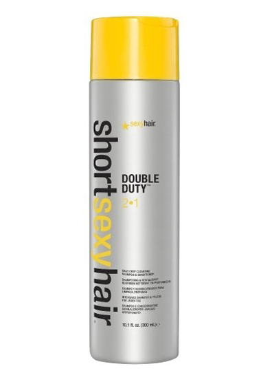 SEXY HAIR Short Sexy Hair Double Duty 2 in 1 Deep Cleans Shampoo Conditioner 300ml 1