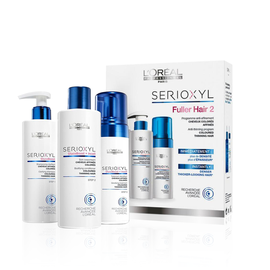L'OREAL Serioxyl Fuller Hair 2 Kit Capelli Colorati 1