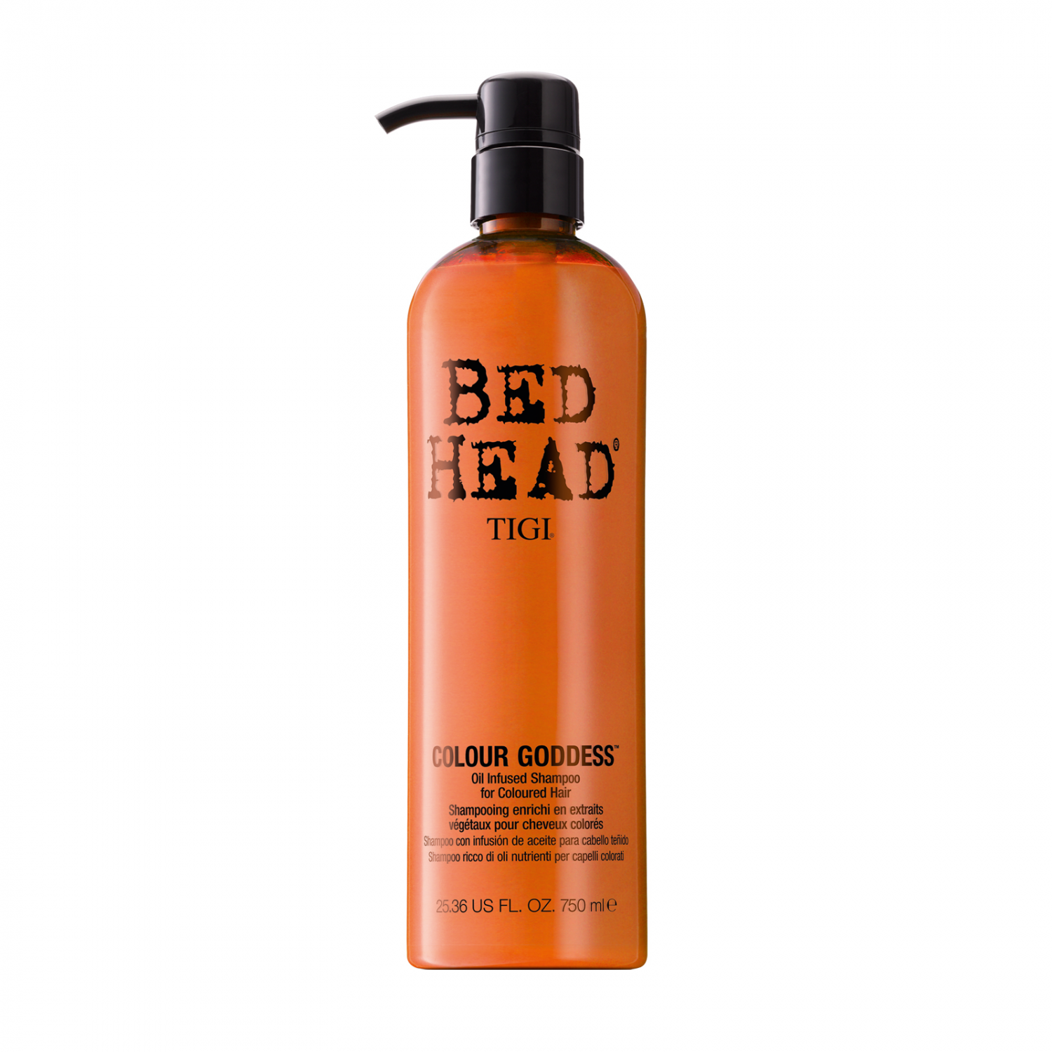 TIGI Bed Head Colour Goddess Oil Infused Shampoo 750ml 1