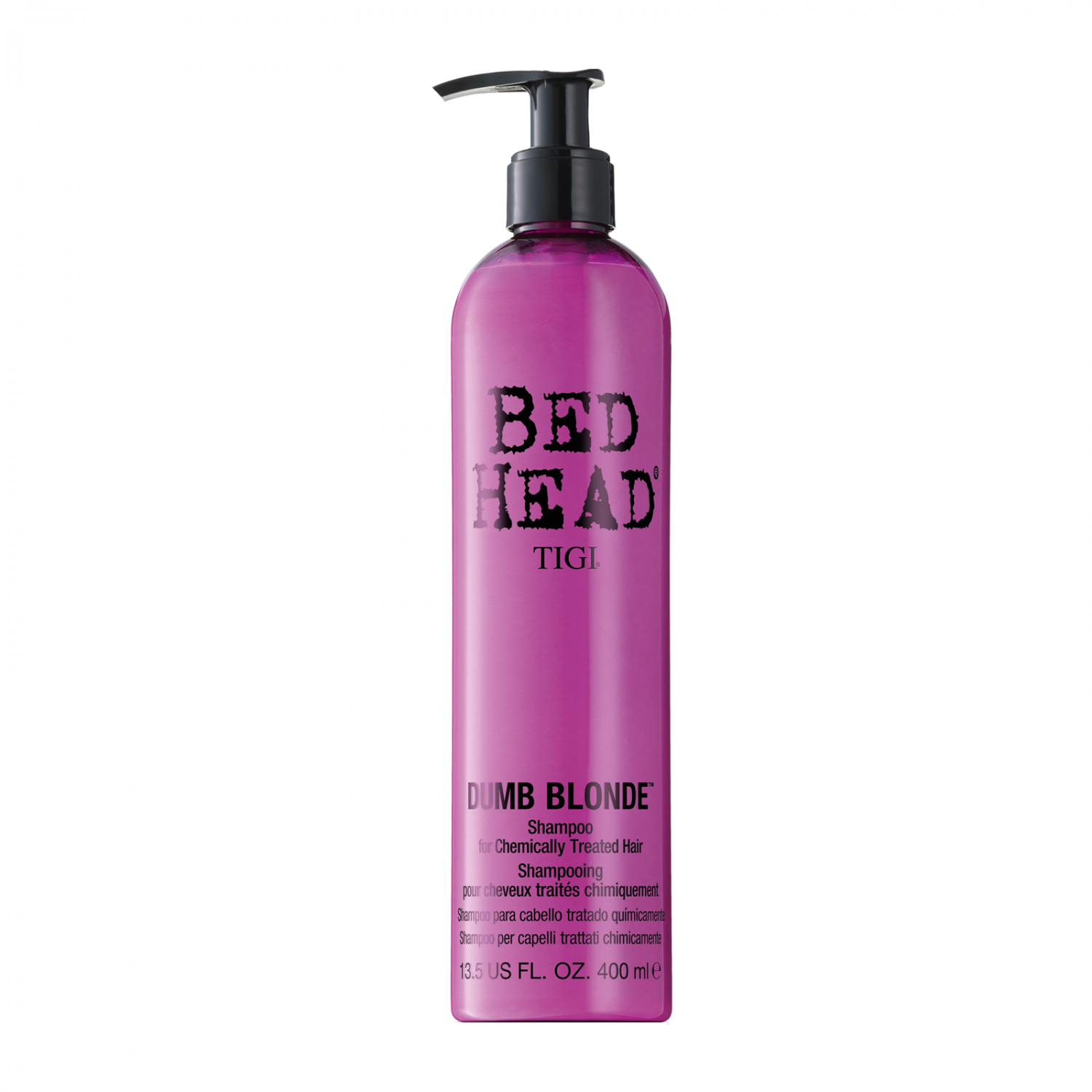 TIGI Bed Head Dumb Blonde Treated Hair Shampoo 400ml 1