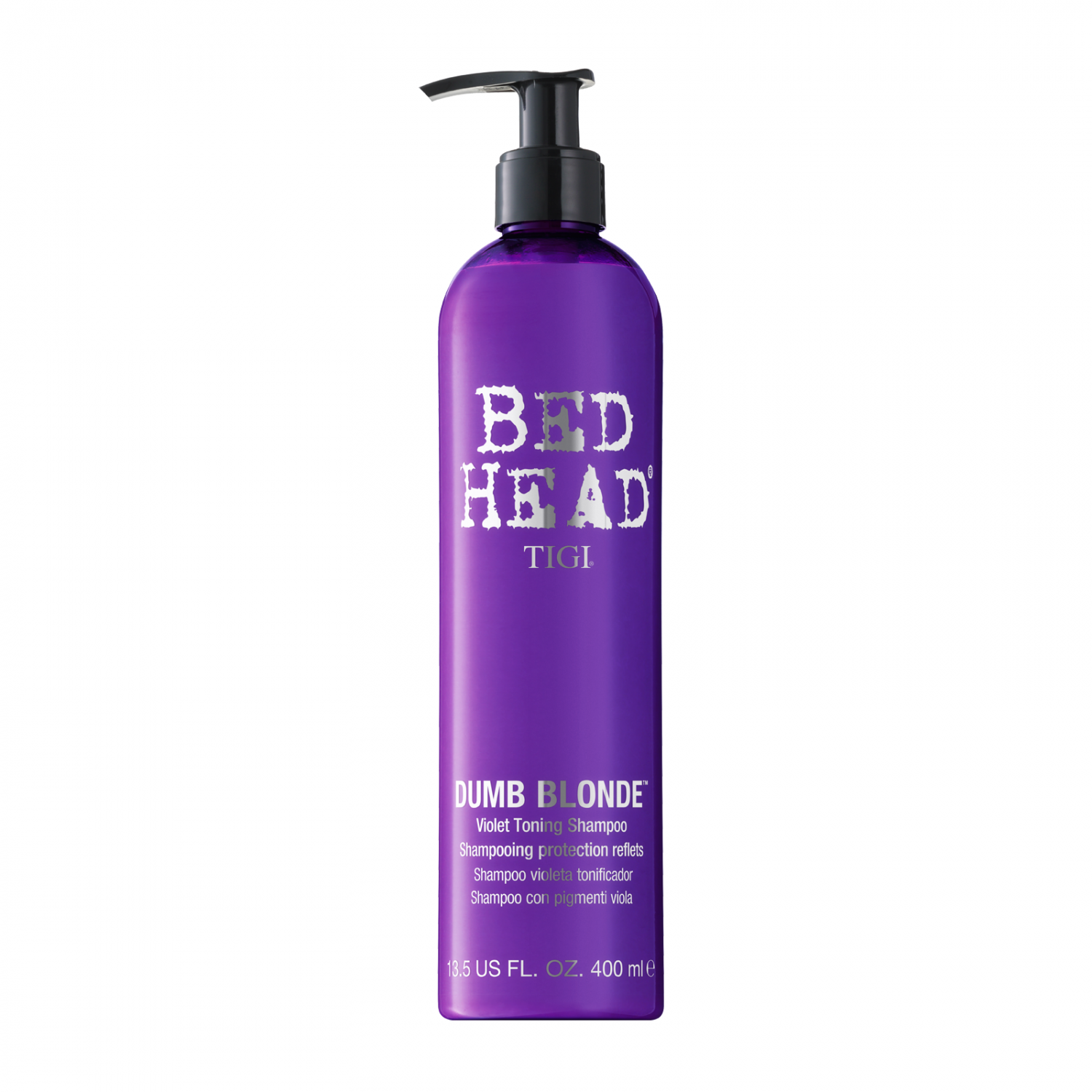 TIGI Bed Head Dumb Blonde Violet Toning Shampoo 400ml 1