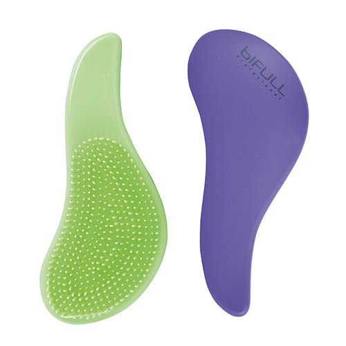 BiFULL Spazzola Scioglinodi Detangler Hair Soft Touch VIOLA 1