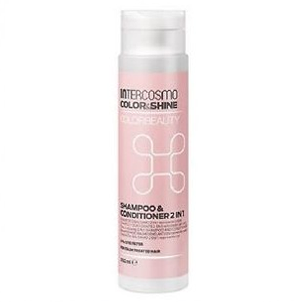 INTERCOSMO Color & Shine Colorbeauty Shampoo & Conditioner 2 in 1 300ml 1