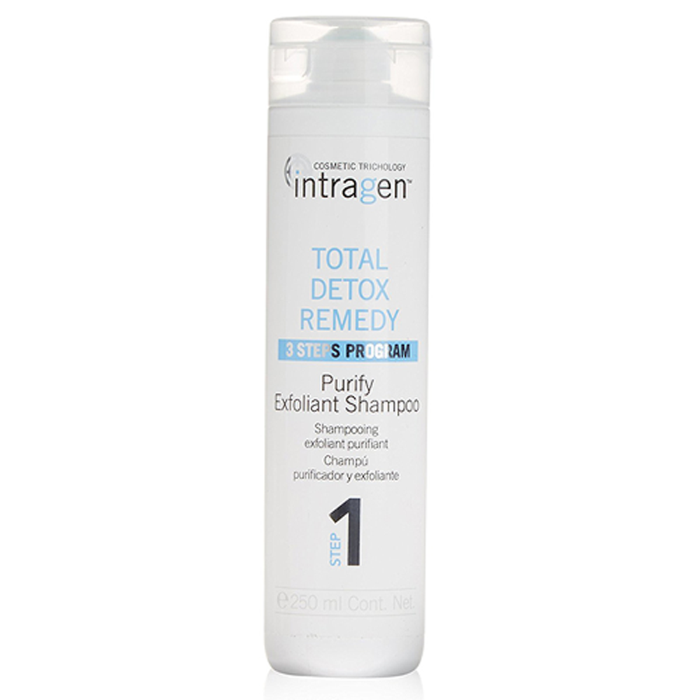 INTRAGEN Total Detox Remedy Purity Exfoliant Shampoo 250ml 1