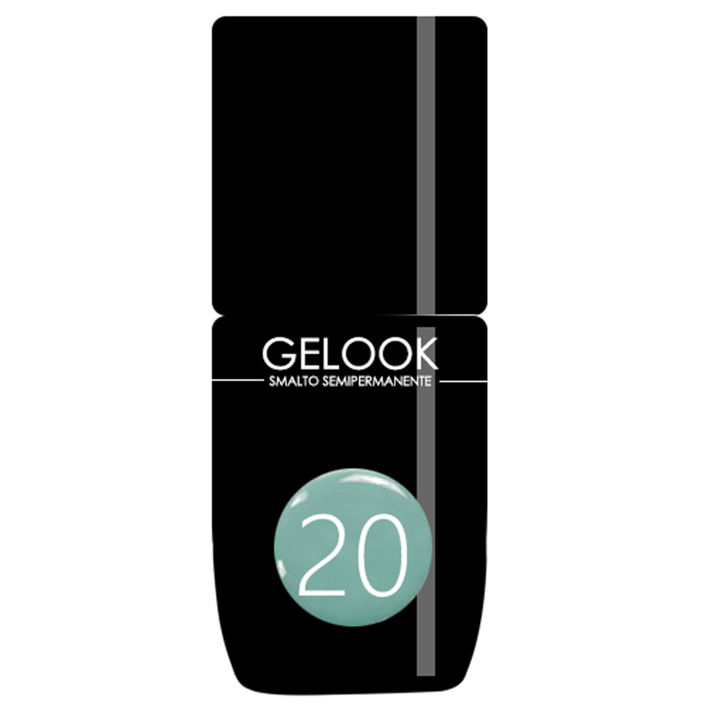 GELOOK Smalto Semipermanente 15ml ACQUA MARINA n° 20 1