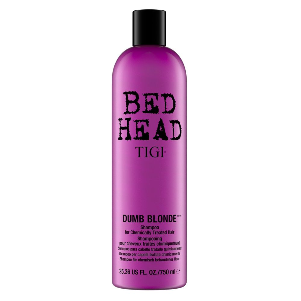 TIGI Bed Head Dumb Blonde Treated Hair Shampoo 750ml 1