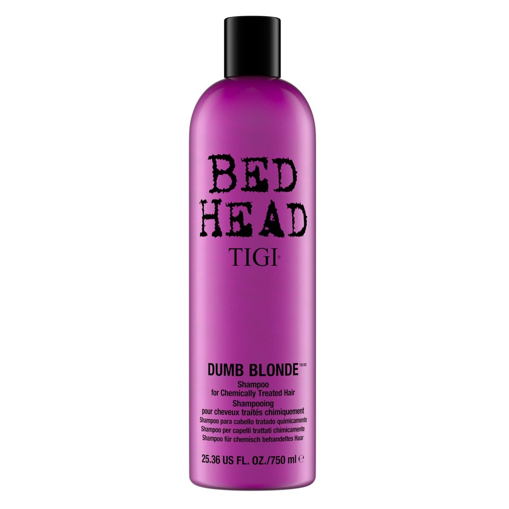 TIGI Bed Head Dumb Blonde Treated Hair Shampoo 750ml 1