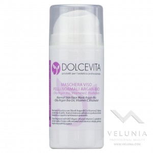 Maschera Viso Argan Bio - DolceVita -  Dispenser Airless 100 ml. 1