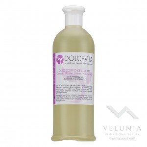 Olio Massaggio Corpo Anti Cellulite (Quercia Marina - Edera - Vitamina E) - DolceVita - Flacone 500 ml 1