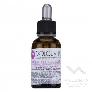 Sinergia Olio Pelle Secca - DolceVita - Vasetto in vetro Contagoccie 30 ml. 1