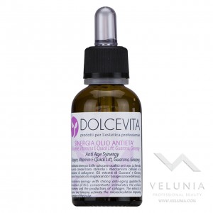 Sinergia Olio Viso Anti-Age - DolceVita - Vasetto in vetro Contagocce 30 ml. 1