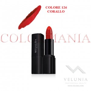 MESAUDA BACKSTAGE ROSSETTO LUCIDO BRILLANTE LUMINOSO  PROFESSIONALE COLORE 126 CORALLO 1