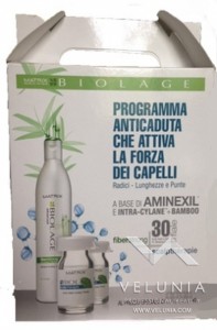 Biolage Programma anticaduta 60 fiale + 2 shampoo fiberstrong 400 ml 1