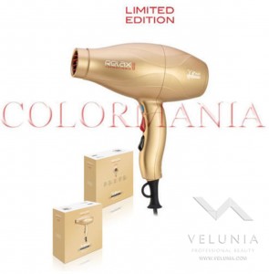GAMMAPIU' RELAX GOLD PHON ASCIUGACAPELLI PROFESSIONALE SILENZIOSO PARRUCCHIERE 1