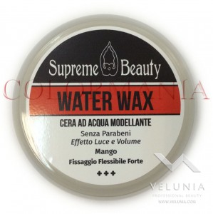 SUPREME BEAUTY WATER WAX CERA CAPELLI PROFESSIONALE FORTE SENZA PARABENI MANGO 1