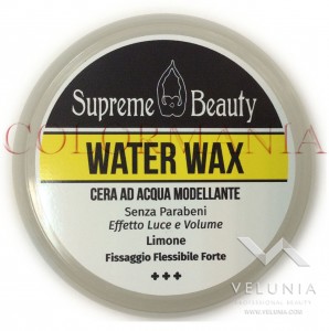 SUPREME BEAUTY WATER WAX CERA PER CAPELLI PROFESSIONALE FORTE SENZA PARABENI LIMONE 1