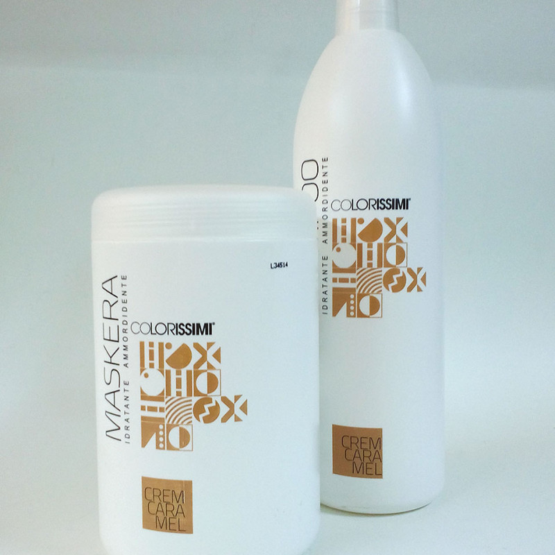 COLORISSIMI Shampoo Idratante Ammorbidente 1000ml CREM CARAMEL