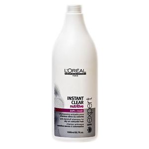 L'OREAL Expert Instant Clear Nutritive Shampoo 1500ml Capelli Secchi o Colorati