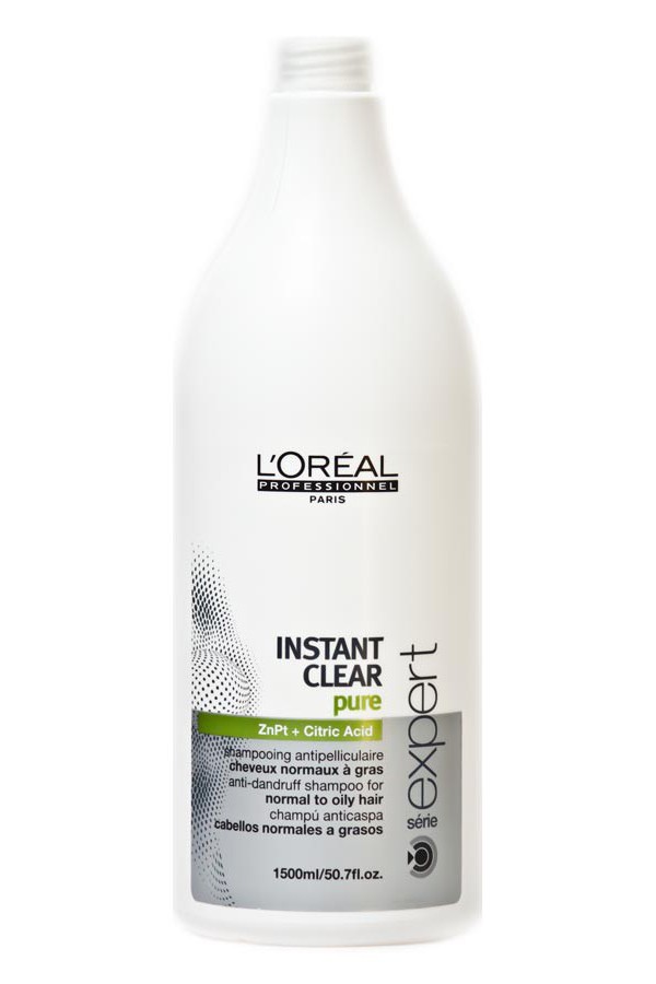 L'OREAL Expert Instant Clear Pure Shampoo 1500ml Capelli Grassi