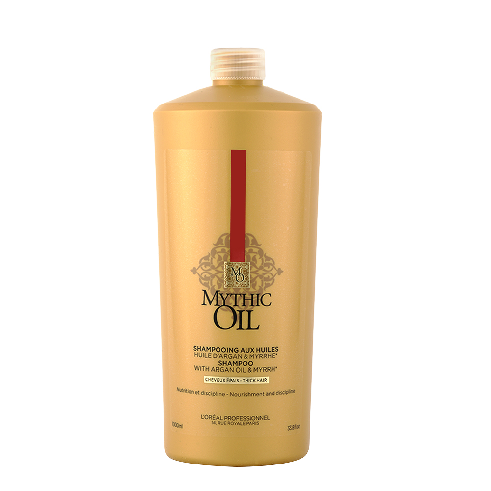 L'OREAL Mythic Oil Shampoo Capelli Spessi 1000ml