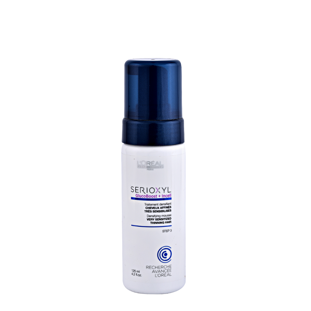 L'OREAL SERIOXYL Densifying Treatment Mousse 125ml STEP 3 Capelli Sensibilizzati