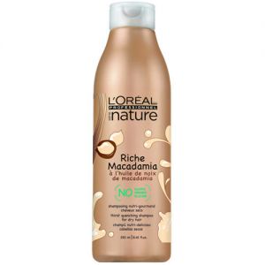 L'OREAL Nature Riche Macadamia Shampoo 250ml