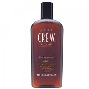 AMERICAN CREW 3 In 1 Shampoo - Conditioner - Body Wash 450ml 1