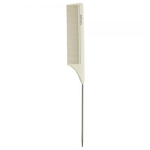 BiFULL Pettine Bianco Dente Metallico