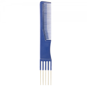 BiFULL Pettine Blu Forchetta Speciale 5 Denti Metallo N&deg;115