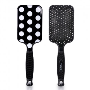 BiFULL Spazzola Racchetta A Pois NERA