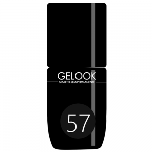 GELOOK Smalto Semipermanente 15ml GRIGIO VULCANO n° 57