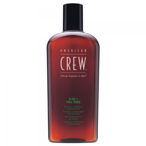 AMERICAN CREW 3 In 1 TEA TREE Shampoo - Conditioner - Body Wash 100ml 1