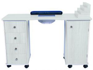 Tavolo manicure con aspiratore